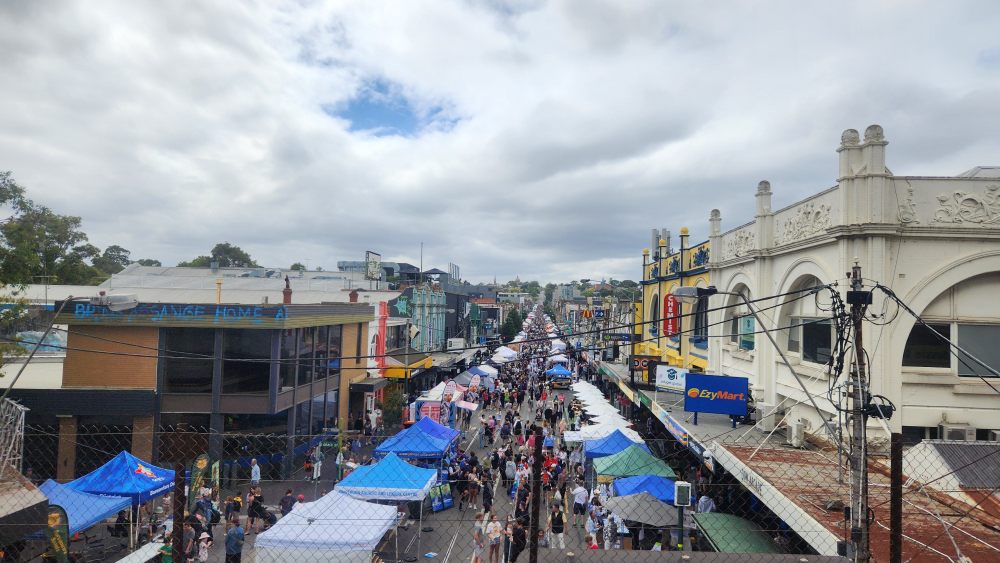 Glenferrie Festival Street Market Crowd