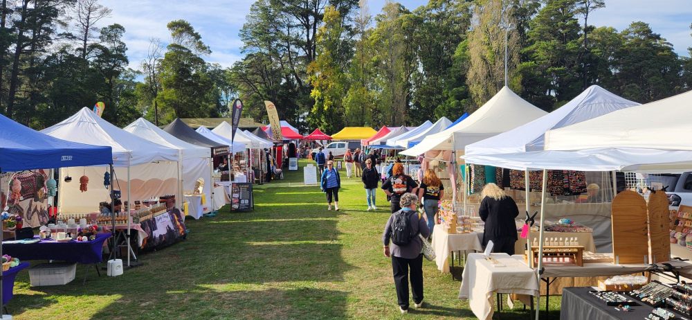Kalorama Chestnut Festival Outdoor Market Booths Vendors People