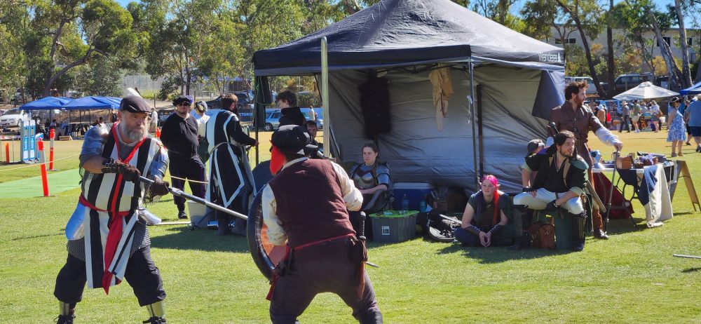 Harcourts Applefest Historical Costumed Reenactors